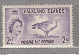 FALKLAND ISLANDS 1956 QEII Birds Goose 2d MNH(**) Mi119 #Fauna991 - Other & Unclassified