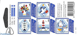 Netherlands 2023 Echt Hollands 5v M/s S-a, Mint NH, Various - Lighthouses & Safety At Sea - Unused Stamps