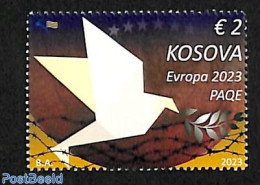 Kosovo 2023 Europa, Peace 1v, Mint NH, History - Europa (cept) - Peace - Other & Unclassified