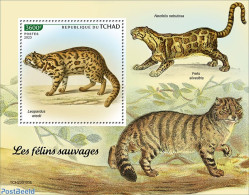 Chad 2023 Wild Cats, Mint NH, Nature - Cat Family - Wild Animals - Autres & Non Classés