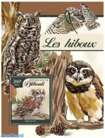 Djibouti 2016 Owls, Mint NH, Nature - Birds Of Prey - Owls - Gibuti (1977-...)