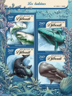 Djibouti 2016 Whales, Mint NH, Nature - Sea Mammals - Djibouti (1977-...)