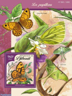 Djibouti 2016 Butterflies, Mint NH, Nature - Butterflies - Flowers & Plants - Gibuti (1977-...)