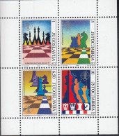 JUGOSLAWIEN  Block 38, Postfrisch **, Schach-Olympiade, Novi Sad, 1990 - Blokken & Velletjes