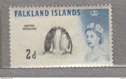 FALKLAND ISLANDS 1960 Birds Penguins MVLH(**/*) Mi125 #992 - Altri & Non Classificati