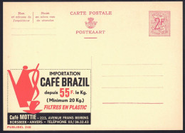 +++ PUBLIBEL Neuf 2F - Café BRAZIL Koffie - BORSBEEK - ANVERS - ANTWERPEN - N° 2128  // - Publibels
