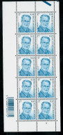 Feuille De 10 N° 2963 Planche 5 ** - 1993-2013 King Albert II (MVTM)