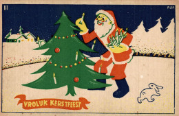 CPA - Babbo Natale, Père Noël, Santa Claus - NV - B019 - Kerstman