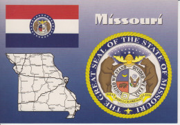 Missouri  The Great Seal Of The State Of Missouri Salus Populi Suprema Lex Esto United We Stand Divided We Fall US.CM 2 - Autres & Non Classés