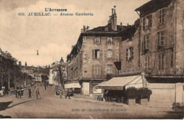 Aurillac Avenue Gambetta ( Café Parisien Et Des Sports )) - Aurillac