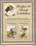 BIRDS Vogel Oiseaux 1990 Norfolk Birdpex Mi Bl 13 MNH (**) #Fauna997 - Other & Unclassified