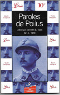 "Paroles De Poilus - Lettres Et Carnets Du Front 1914-1918" - Coffret De 2 CD Et Ouvrage De Près De 200 Pages - War 1914-18