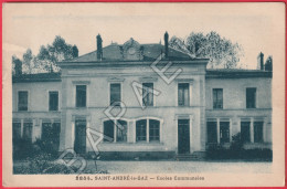 Saint-André-le-Gaz (38) - Écoles Communales (Circulé En 1939) - Saint-André-le-Gaz