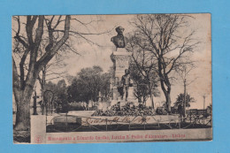 1055 PORTUGAL LISBOA MONUMENTO A ADUARDO COELHO JARDIM DE S. PEDRO D'ALCANTARA RARE POSTCARD - Lisboa