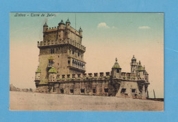 1056 PORTUGAL LISBOA TORRE DE LISBOA RARE POSTCARD - Lisboa