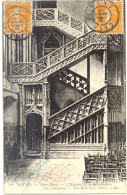 76 – ROUEN : Notre-Dame – L'escalier De La Bibliothèque N° 68 - Rouen