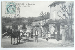 Cpa 1905 Dissangis La Grande Rue Vue Prise D'en Bas - MAY09 - Sonstige & Ohne Zuordnung