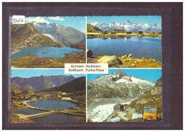 FORMAT 10x15cm - GRIMSEL, FURKA, NUFENEN - AUTOCAR POSTAL - POSTAUTO - TB - Sonstige & Ohne Zuordnung