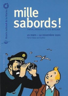 TINTIN   Carte Postale  Haddock Et Tintin 2001 Mille Sabords - Stripverhalen