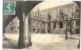 76 – ROUEN : La Cour Du Palais De Justice N° 407 - Rouen
