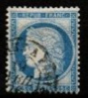 FRANCE    -   1871 .   Y&T N° 60C Oblitéré  CàD  .Cérès - 1871-1875 Ceres