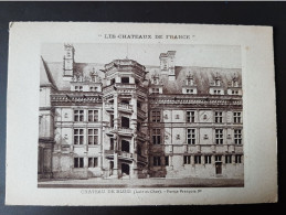 Château De Blois Avec Publicités TRICALCINE - OXYMENTHOL - CARABANA - POUGES = ALICE Eaux Minérale (06) - Pubblicitari