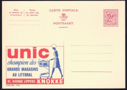 +++ PUBLIBEL Neuf 2F - Magasins UNIC - KNOKKE - N° 1949  // - Publibels