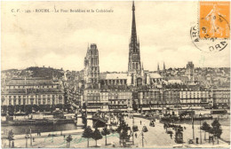76 – ROUEN : Le Pont Boïeldieu Et La Cathédrale N° 349 - Rouen
