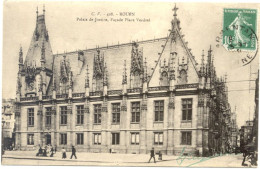 76 – ROUEN : Palais De Justice, Façade Place Verdrel N° 428 - Rouen