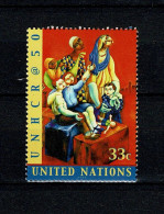 ONU 2000 NY Respect Pour Les Réfugiés Timbres - Emissioni Congiunte New York/Ginevra/Vienna
