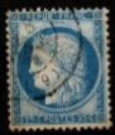 FRANCE    -   1871 .   Y&T N° 60A Oblitéré    CàD  .Cérès - 1871-1875 Ceres