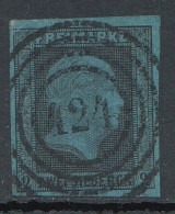 Preußen, Mi.Nr. 3, König Friedrich-Wilhelm IV., Gestempelt "424" - Afgestempeld