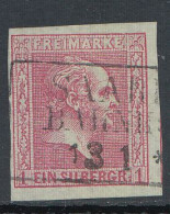 Preußen, Mi.Nr. 10a, König Friedrich-Wilhelm IV., Gestempelt, Geprüft - Gebraucht