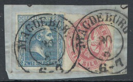 Preußen, Mi.Nr. 11 + 16, König Friedrich-Wilhelm IV. U. Preuß. Adler Gestempelt  - Used