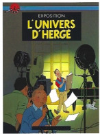 TINTIN   Carte Postale  Invitation Cocktail Metz Pour "l'univers D'Hergé" - Fumetti