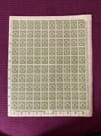 Deutsches Reich - 1923 - Michel Nr. 316 A Bogen - Postfrisch - 150 Euro - Ungebraucht