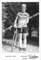 PHOTO CYCLISME REENFORCE GRAND QUALITÉ ( NO CARTE ) MANUEL REGO TEAM COELIMA 1975 - Wielrennen