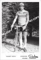 PHOTO CYCLISME REENFORCE GRAND QUALITÉ ( NO CARTE ) MARIO SILVA TEAM COELIMA 1975 - Wielrennen