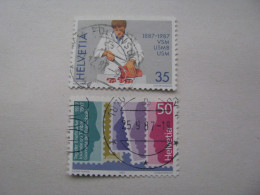 Schweiz  1351 - 1352  O - Used Stamps