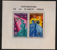 DAHOMEY - 1968 - Bloc-feuillet BF N°YT. 12 - Venus Exploration - Neuf Luxe ** / MNH / Postfrisch - Bénin – Dahomey (1960-...)