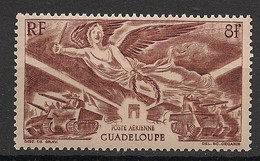 GUADELOUPE - 1945 - Poste Aérienne PA N°YT. 6 - Anniversaire De La Victoire WW2 - Neuf Luxe ** / MNH / Postfrisch - Luftpost