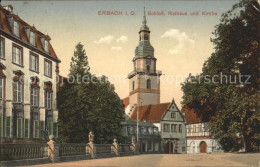 71839893 Erbach Odenwald Schloss Rathaus Kirche Erbach - Erbach