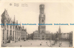 R672174 Bruges. Grand Place. Nels. Ern. Thill - Monde