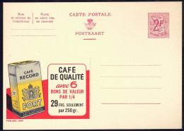 +++ PUBLIBEL Neuf 2F - Café RECORD - FORT - Koffie - N° 1889  // - Werbepostkarten