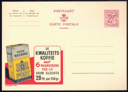 +++ PUBLIBEL Neuf 2F - Café RECORD - FORT - Koffie - N° 1890  // - Werbepostkarten