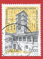 Italia 1996; Abbazia Di Farfa, Francobollo Usato Da Lire 1.000 - 1991-00: Oblitérés