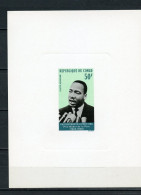 CONGO EPREUVE DE LUXE LUTHER KING - Martin Luther King