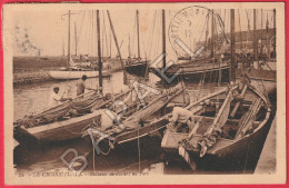 Le Croisic (44) - Bateaux Sardiniers Au Port (Circulé En 1954) - Le Croisic