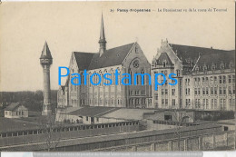 229916 BELGIUM PASSY FROYENNES THE BOARDING SCHOOL SEEN FROM THE ROAD TO TOURNAI POSTAL POSTCARD - Other & Unclassified
