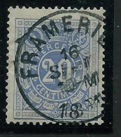 TX 2A  - Obl.: FRAMERIES - Briefmarken